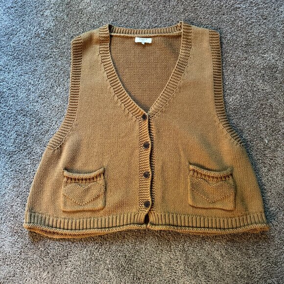 FRNCH Sweater Vest- Size M/L - Picture 2 of 10